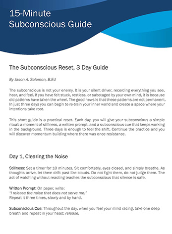 Subconscious Reset guide preview